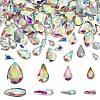 Glass Rhinestone Cabochons RGLA-FG0001-27-1