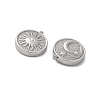 304 Stainless Steel Pendants STAS-L022-498P-2