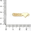 Brass Connector Charms KK-CBAE532-01M-G-3