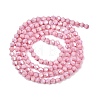 Electroplate Bicone Glass Beads Strands GL-T021-2.5x3mm-16-21-2