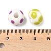 Handmade Porcelain European Beads PORC-C009-01-3