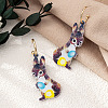 Easter Acrylic Dangle Earrings FS-WG815B0-01-3