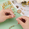   160Pcs 2 Colors Rack Plating Brass Beads KK-PH0006-42A-3