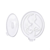Mother's Day Theme DIY Decoration Silhouette Silicone Statue Molds DIY-I081-03-3