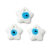 Handmade Evil Eye Lampwork Pendants LAMP-I026-12B-2