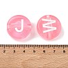 Transparent Acrylic European Beads MACR-K365-02B-05-3
