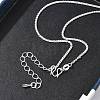 1.5MM Brass Wheat Chain Necklaces for Women KK-CBA4FD4-10S-2