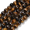 Natural Tiger Eye Beads Strands G-C280-B21-8mm-2