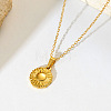 201 Stainless Steel Pendant Necklaces WGE4224-03-1