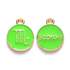 Alloy Enamel Pendants LS-ENAM-S124-01B-06L-1