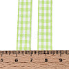 Single Face Plaid Polyester Satin Ribbon SRIB-T009-10E-3