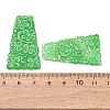 Dyed Natural Quartz Carved Pendants GG-CBA0022-14A-3