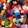 96Pcs 24 Colors Polycotton(Polyester Cotton) Tassel Pendant Decorations FIND-TA0001-27-12