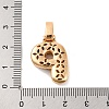 Brass Micro Pave Cubic Zirconia Pendants KK-C076-29P-G02-3