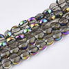 Electroplate Glass Beads Strands EGLA-S187-02D-1