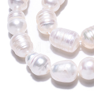 Natural Cultured Freshwater Pearl Beads Strands PEAR-N012-06R-1