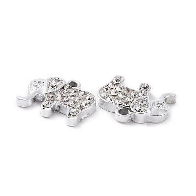 Alloy Crystal Rhinestone Pendants ALRI-H004-22P-1