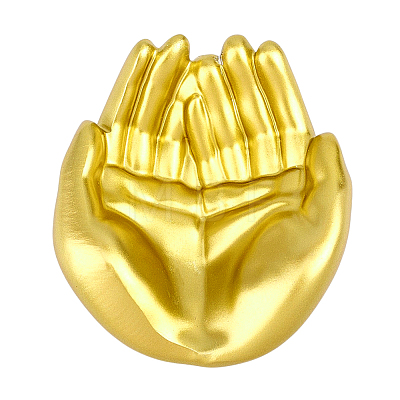 Hand Shaped Resin Jewelry Trays for Trinkets ODIS-WH0043-331A-1