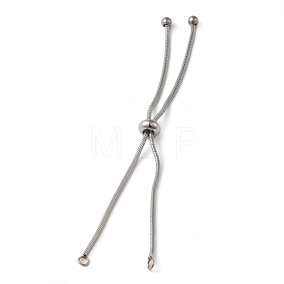 Adjustable 304 Stainless Steel Bracelet Making STAS-G169-02P-1