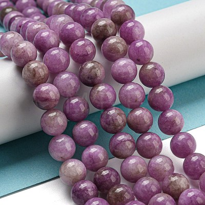 Natural Dyed Yellow Jade Beads Strands G-Q160-A01-01E-1