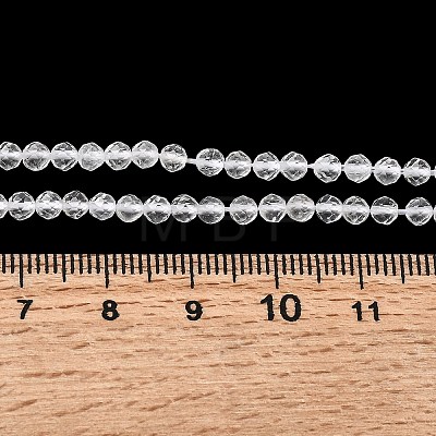 Natural Quartz Crystal Beads Strands G-H336-A11-02-1