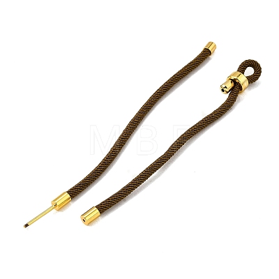 Braided Nylon Cord Bracelet Making MAK-A017-D03-19G-1