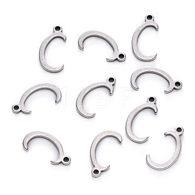 Tarnish Resistant 201 Stainless Steel Charms STAS-R105-C-1