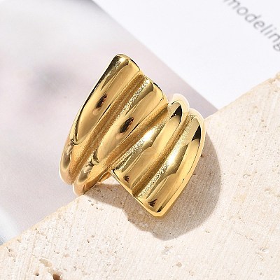 304 Stainless Steel Finger Rings RJEW-Q012-19G-1