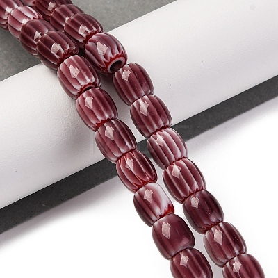 Handmade Lampwork Beads Strands LAMP-K041-01B-02-1