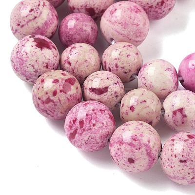 Natural Fossil Graduated Beads Strands G-F830-A03-01B-1