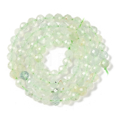 Natural Prehnite Beads Strands G-G139-A05-03-1