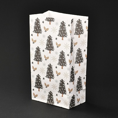 Christmas Theme Rectangle Paper Bags CARB-G006-01K-1
