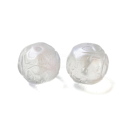 Transparent Glass Beads GLAA-D025-03A-1