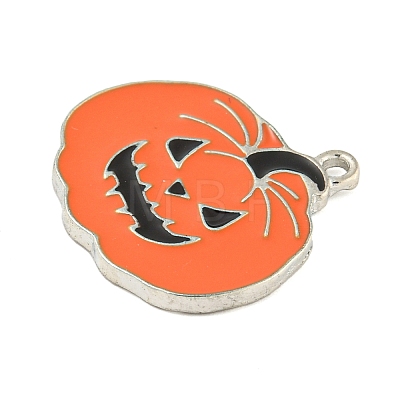 Halloween Theme Alloy Enamel Pendants ENAM-M221-02P-01-1