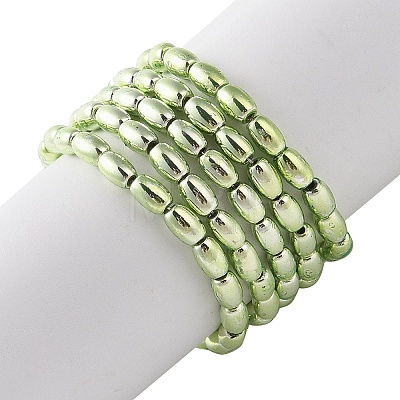 Electroplate Beads Strands X-EGLA-H104-02B-1