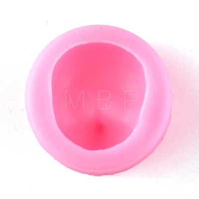 3D Baby Face Silicone Mold X-DIY-L045-009-1