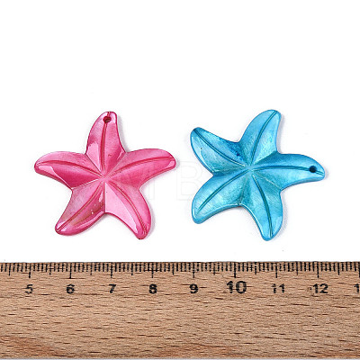Natural Freshwater Shell Carved Pendants SHEL-N038-38-1
