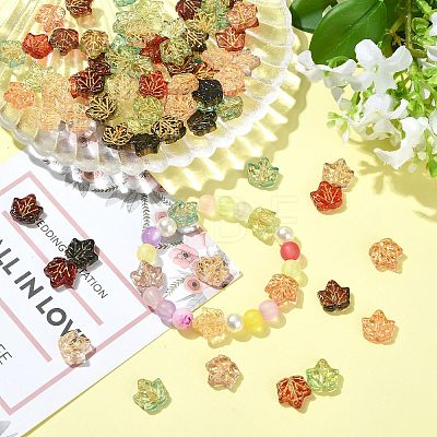 100Pcs Handmade Lampwork Beads LAMP-CJ0005-17-1