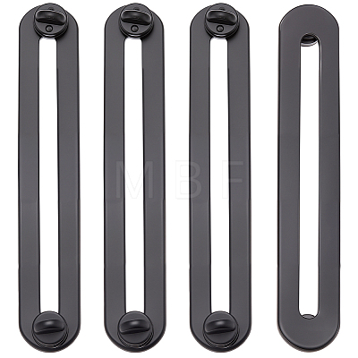 4Pcs 304 Stainless Steel & Brass Brooches JEWB-CP00002-1