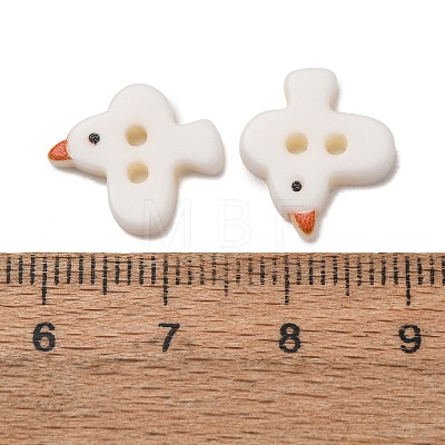 2-Hole Resin Buttons RE-CBABECA-02D-1