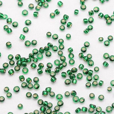 12/0 Transparent Glass Round Seed Beads SEED-J010-F12-37-1