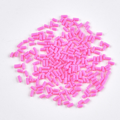 Handmade Polymer Clay Sprinkle Beads X-CLAY-T015-22B-1