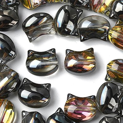 Electroplate Glass Beads Strands EGLA-YW0005-35A-1