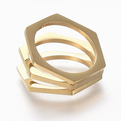 304 Stainless Steel Wide Band Finger Rings RJEW-E153-02G-17mm-1
