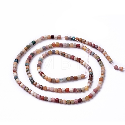 Natural Agate Beads Strands G-G991-C02-1