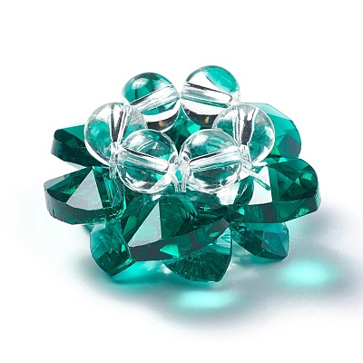 Glass Woven Beads GLAA-F088-F19-1