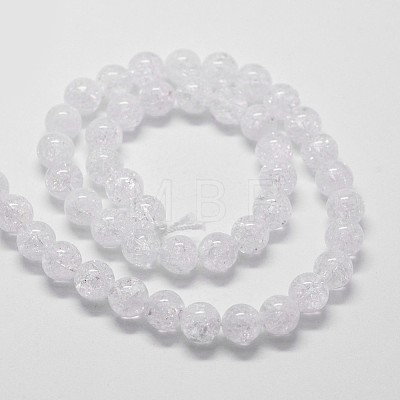 Natural Crackle Quartz Beads Strands G-D840-01-4MM-1