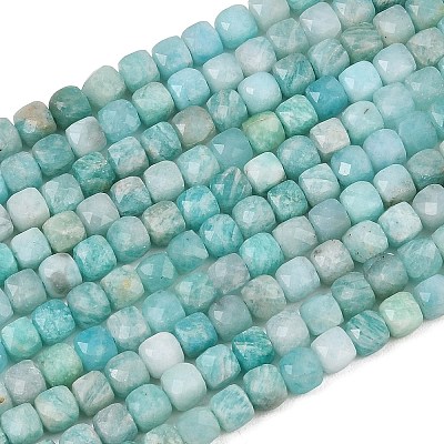 Natural Amazonite Beads Strands G-D0003-B11-01-1