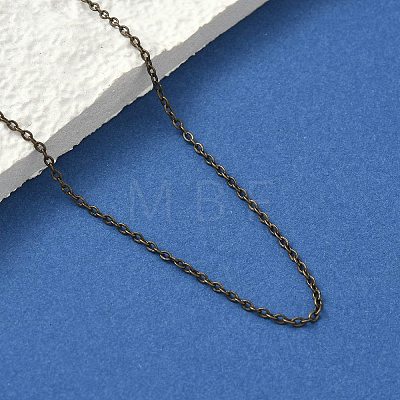 304 Stainless Steel Cable Chain Necklaces for Unisex NJEW-K249-24AB-1