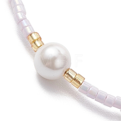 Glass Seed Beaded Bracelets for Women BJEW-MZ00134-01-1